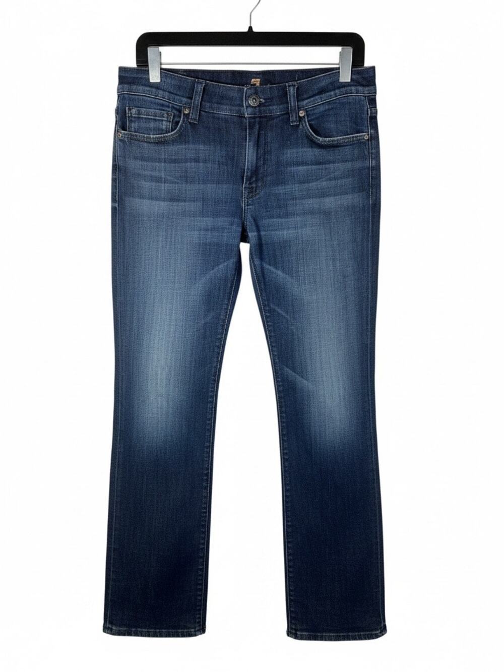 7 For All Mankind High Waist Boot Cut Size 27 Medium Wash